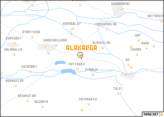 map of Alakarga