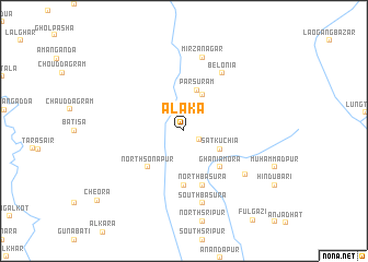 map of Alāka