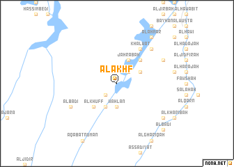 map of Al Akhf