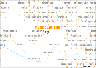 map of Alakolawewa