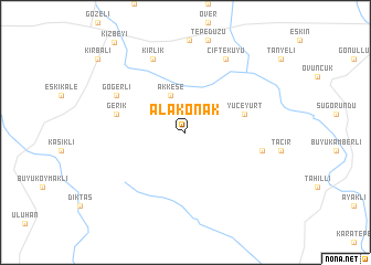 map of Alakonak