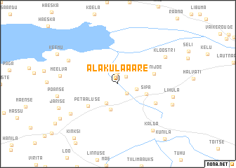 map of Alakülaääre