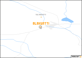 map of Alakurtti