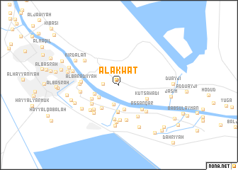 map of Al Akwāt