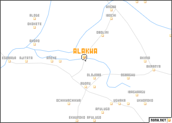map of Alakwa