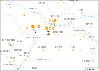 map of Alak