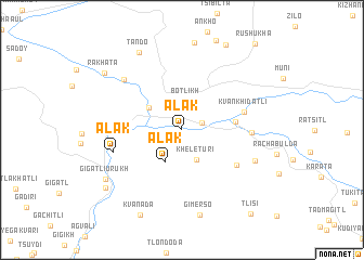 map of Alak