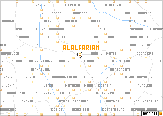 map of Alala Ariam