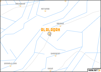 map of Al ‘Alaqah