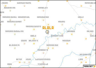 map of Alala