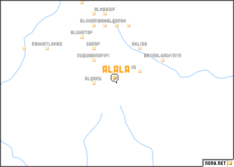 map of Al ‘Alāʼ