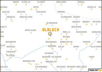 map of Alalech