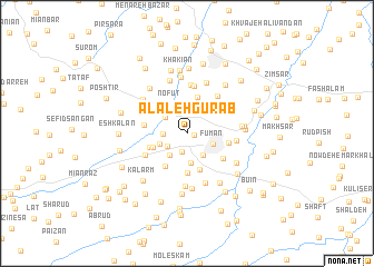 map of Ālāleh Gūrāb