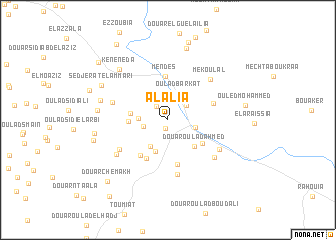 map of Alalia