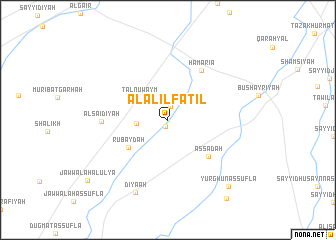 map of Alālil Fatil