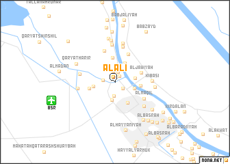 map of Al ‘Alī