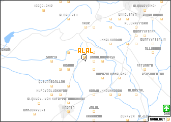 map of Al ‘Āl