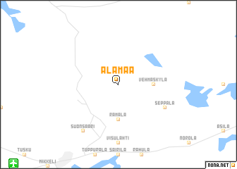 map of Alamaa