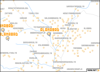 map of ‘Alamābād