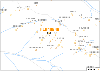 map of ‘Alamābād