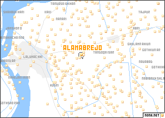 map of Ālam Abrejo