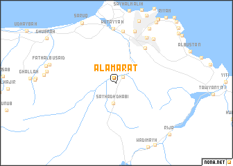 map of Al Amarat