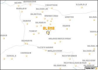 map of Alama