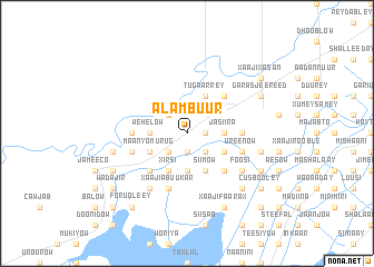 map of Alambuur