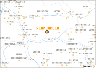 map of ‘Alamdār Deh