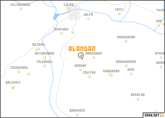 map of ‘Alamdār