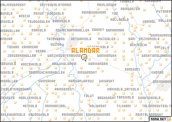 map of ‘Alamdār