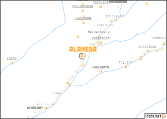 map of Alameda