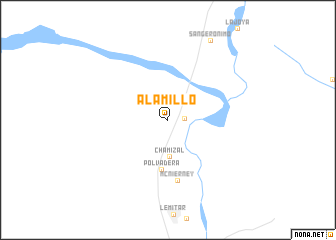 map of Alamillo