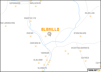 map of Alamillo