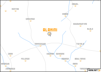 map of Alamini