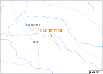 map of Al ‘Āmirīyah