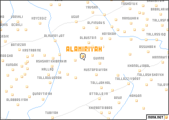 map of Al ‘Āmirīyah