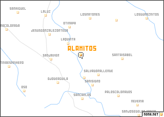 map of Alamitos
