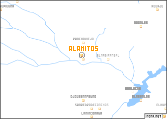 map of Alamitos