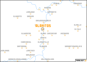 map of Alamitos