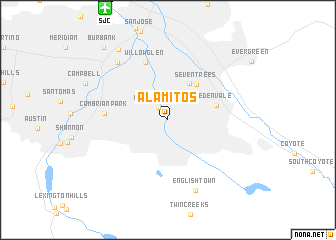 map of Alamitos