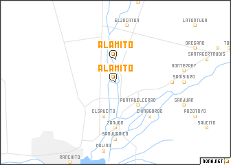 map of Alamito