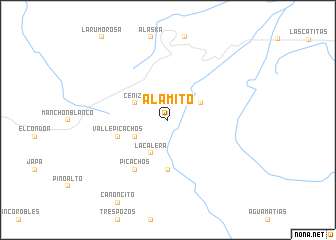 map of Alamito