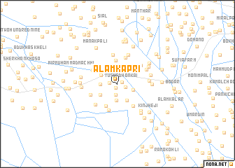 map of Ālam Kapri