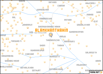 map of Ālam Khān Thahin