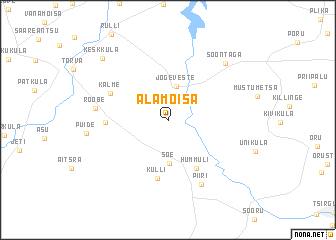 map of Alamõisa