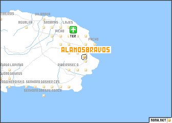 map of Álamos Bravos