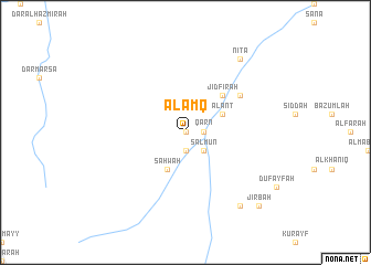 map of Al ‘Amq