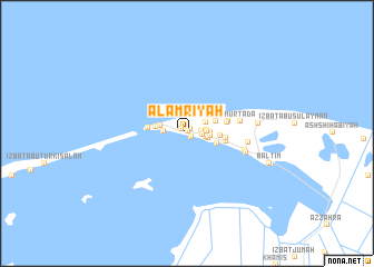 map of Al ‘Amrīyah