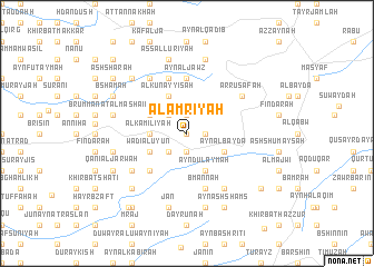 map of Al ‘Amrīyah